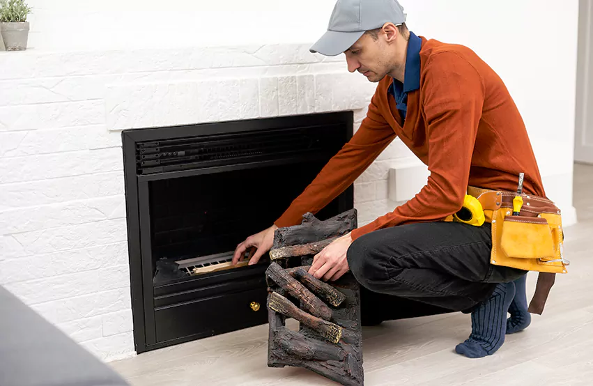 Wood Fireplace Repair in Bloomingdale, IL